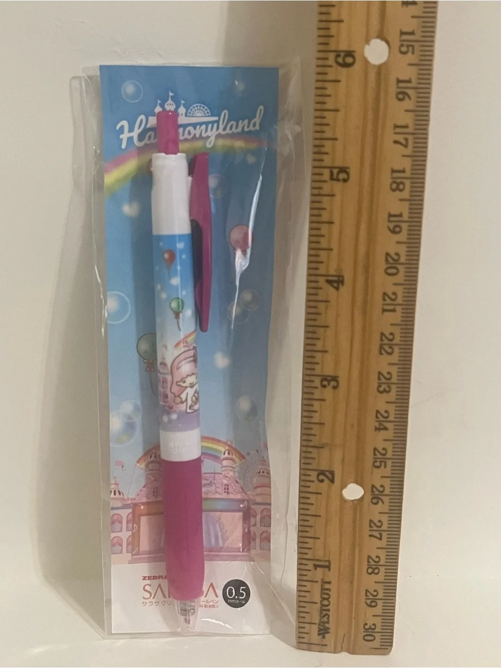 Sanrio HarmonyLand -LITTLE TWIN STARS Sarasa Clip Pen